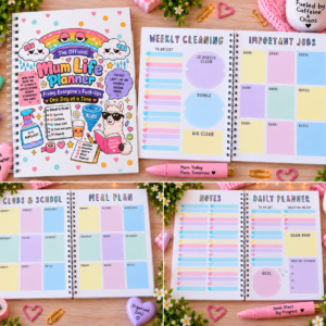 Mum's (Sweary) Life Planner, Fixing Everyone's F*ck Ups!