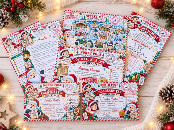 Editable Magic North Pole Set Download