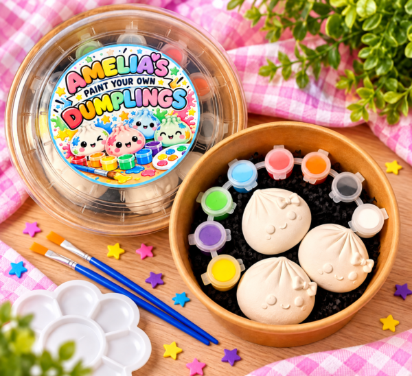 Personalised Paint Your Own Dumplings Kit