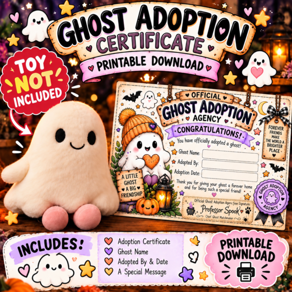 Editable Ghost Adoption Download