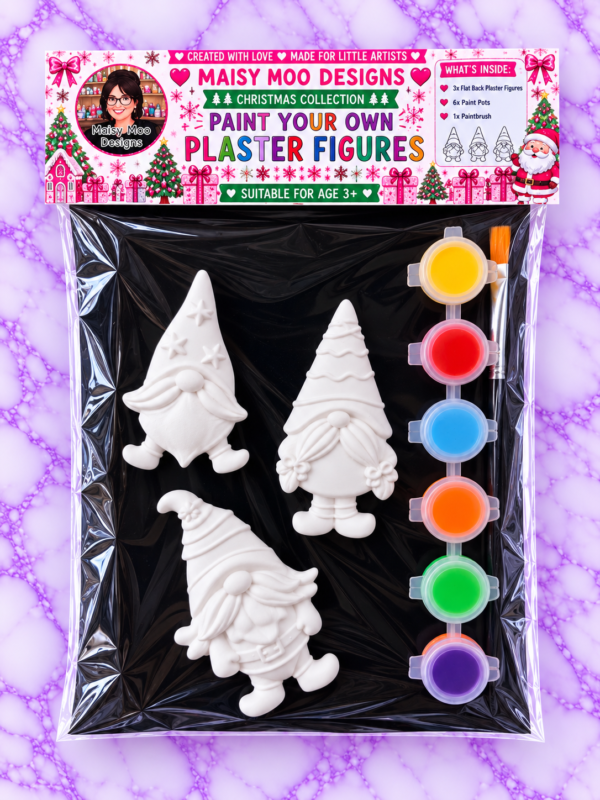 Paint Your Own Plaster Kit - Christmas Collection