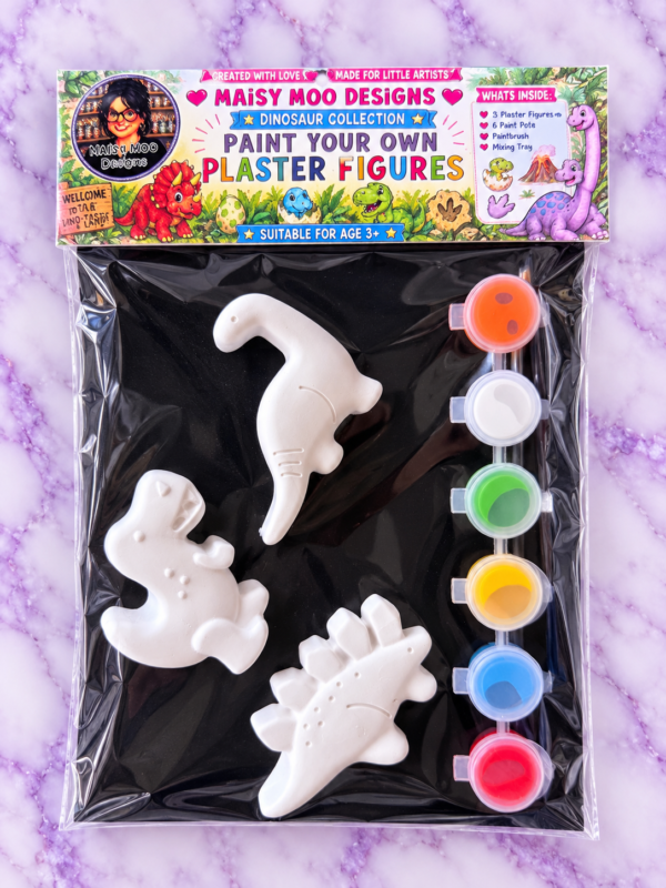 Paint Your Own Plaster Kit - Dinosaur Collection
