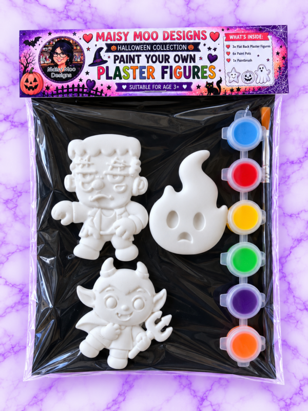 Halloween Paint Your Own Plaster Kit - Halloween Collection