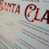 IMG_0464 Personalised Foil North Pole Santa Set with North Pole Envelope