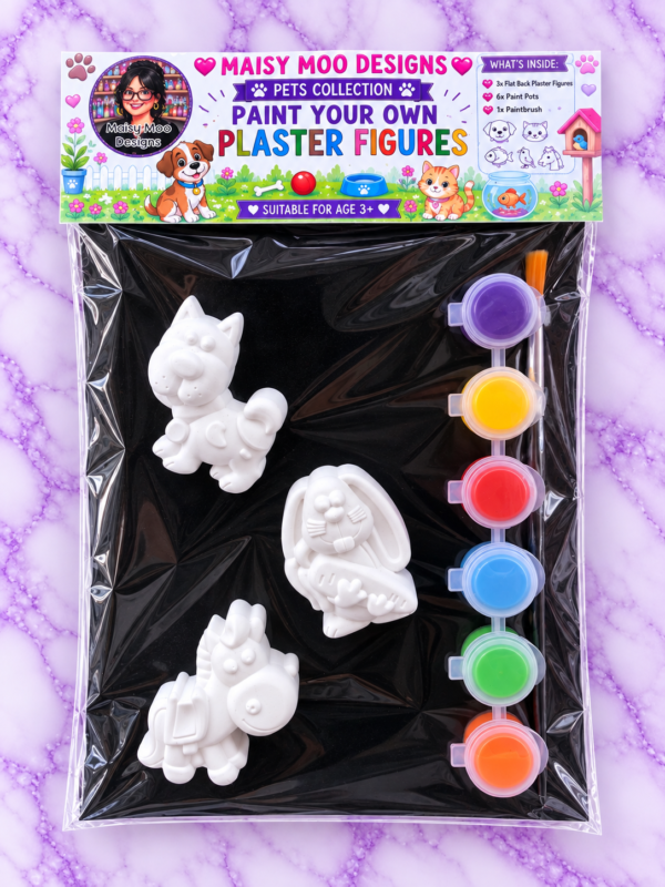 Paint Your Own Plaster Kit - Pets Collection
