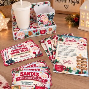 Santa's Magical North Pole Movie Night Set