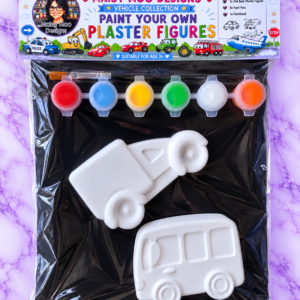 Vehicles Paint Your Own Plaster Kit - Vehicles Collection