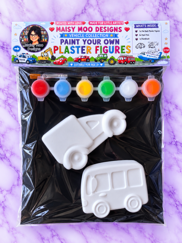 Paint Your Own Plaster Kit - Vehicles Collection