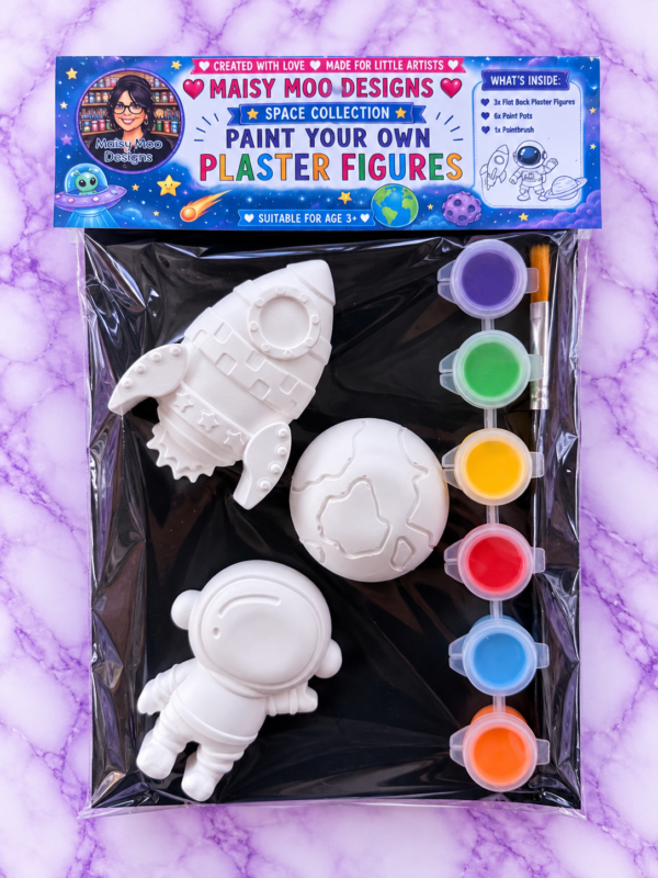 Paint Your Own Plaster Kit - Space Collection