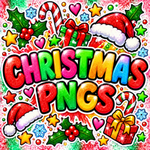 10 Christmas Name Banner PNG Files